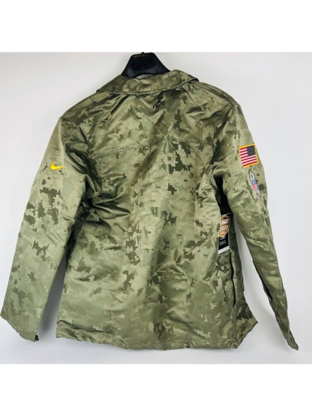 Mens Pittsburgh Steelers Nike Salute to Service Camo Jacket NWT Medium - Picture 4 of 6